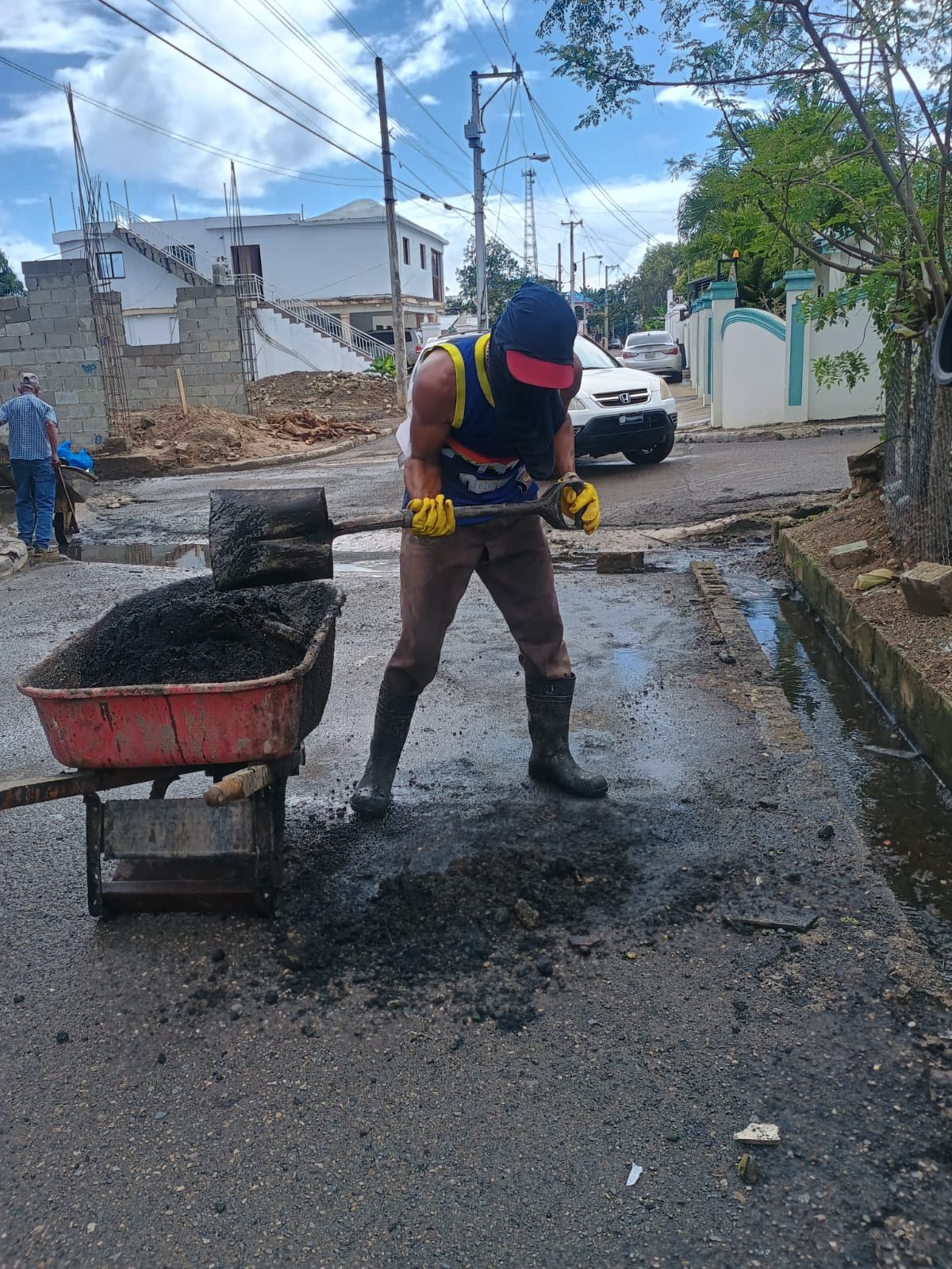 Limpieza de Ornato y Aseo de Barrio Vista Bella.